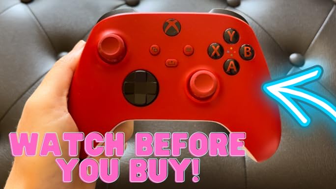 Amazon.com: Xbox Core Wireless Gaming Controller – Pulse Red