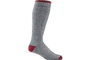 Darn Tough Mountaineering Mid Cushion OTC Socks for Men: Perfect for Mountain Trekkers