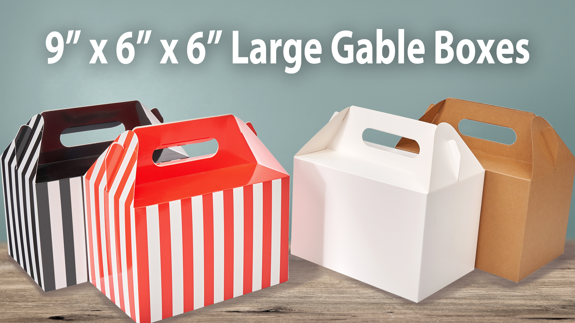 Amazon.com: Happyhiram 30 Pcs Large Treat Boxes with Handle Red