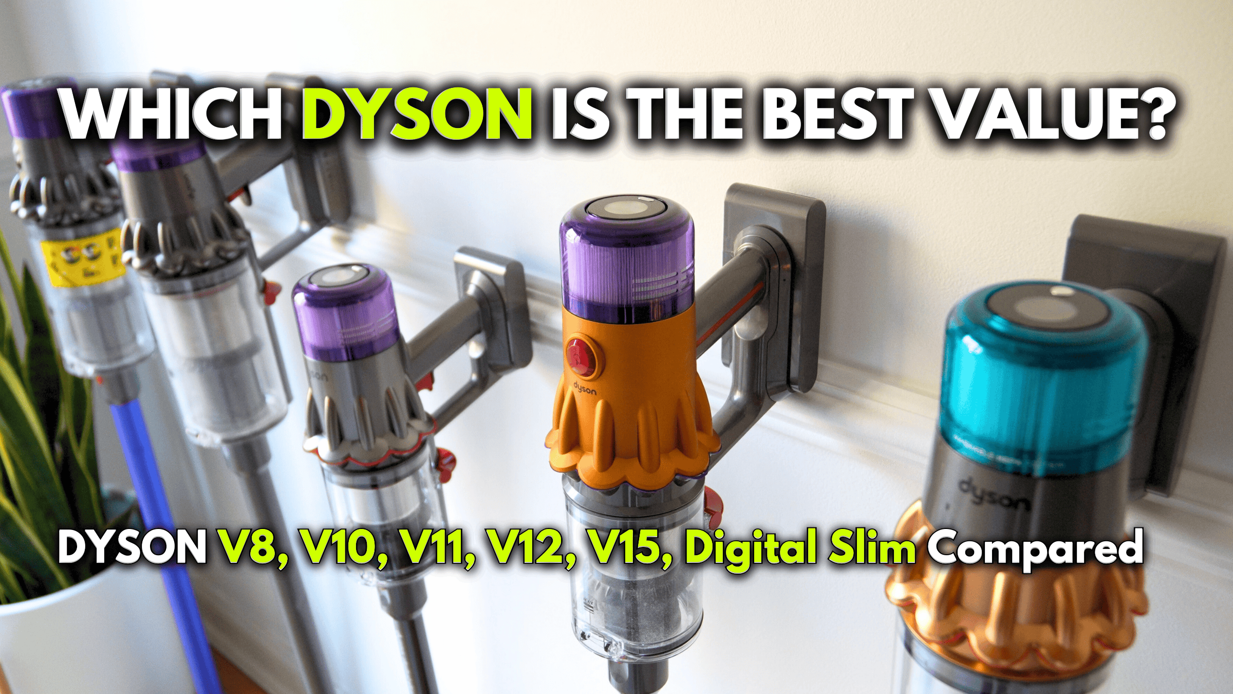 Watch DYSON DIGITAL SLIM vs DYSON V8, V10, V11, V12, V15 on Amazon