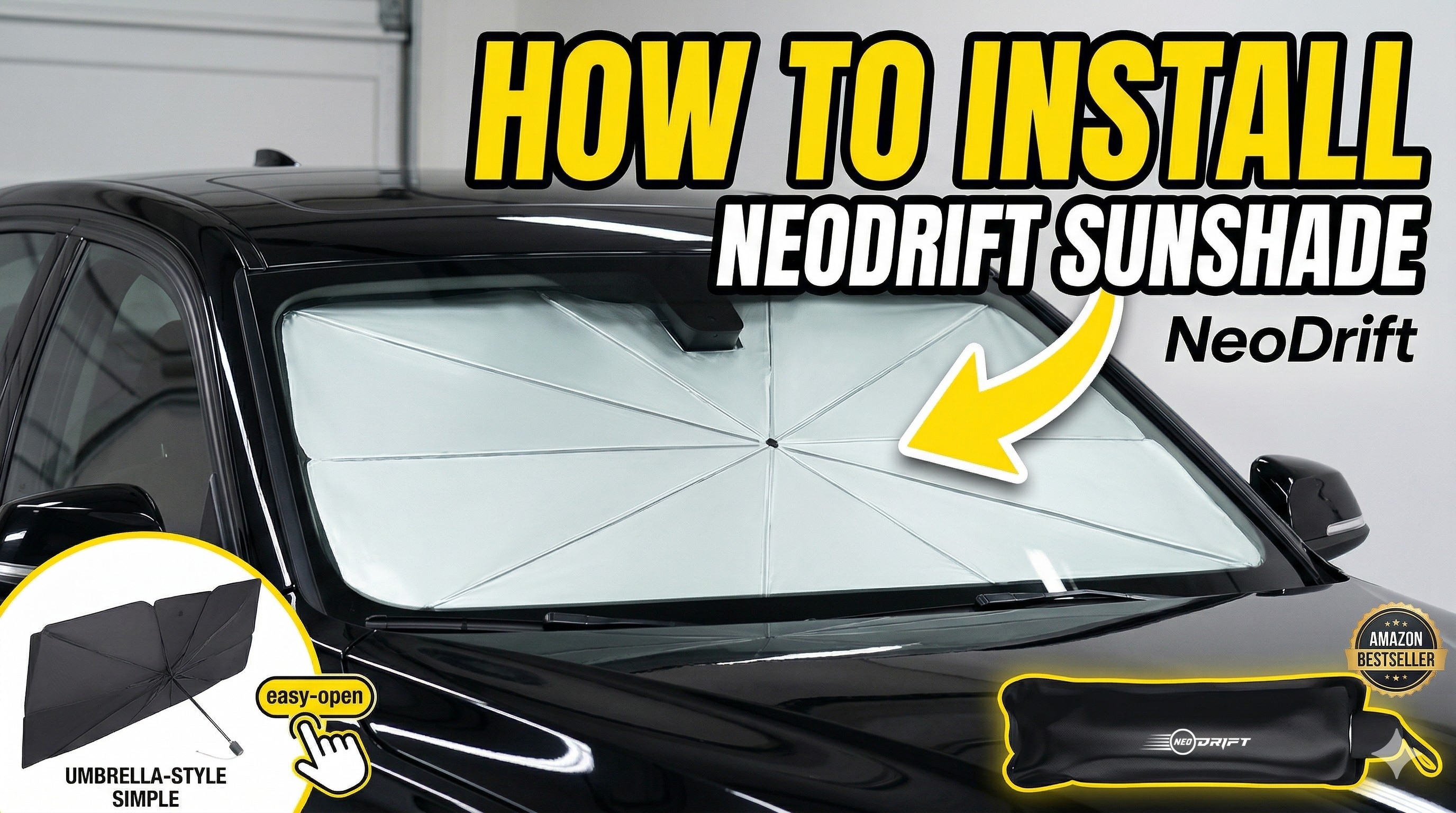 NEODRIFT 'NeoShade' Magnetic Car Sunshades for Hyundai Venue (2019
