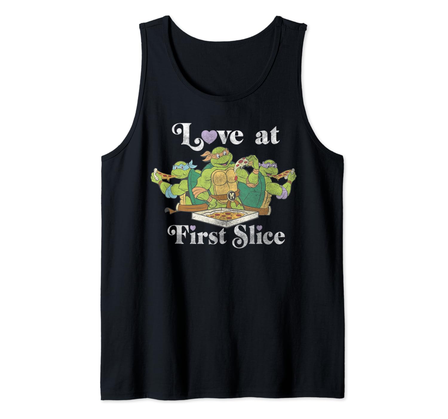 Nickelodeon Teenage Mutant Ninja Turtles Pizza Love Tank Top