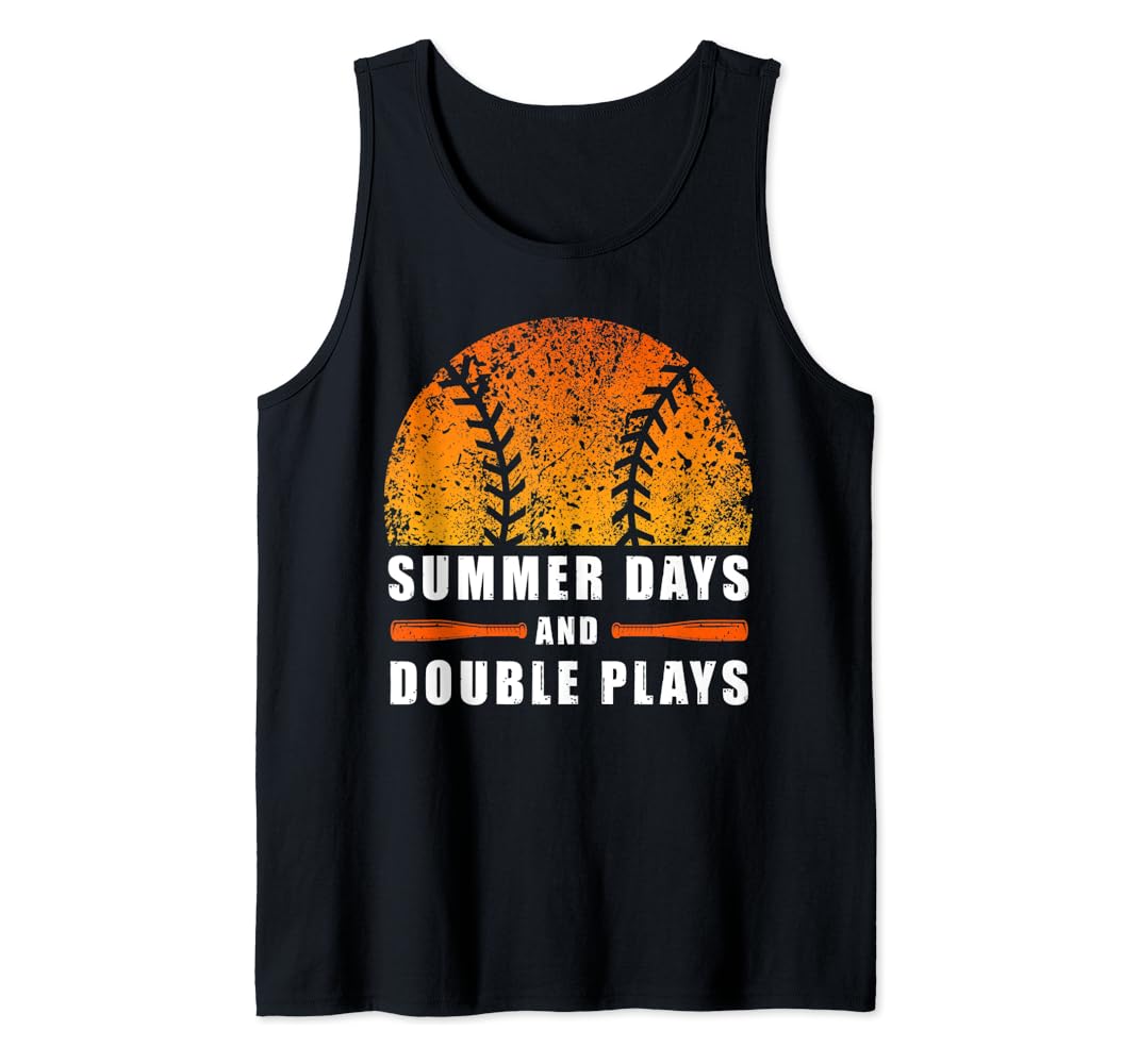 Summer days and double plays shirt Clearance