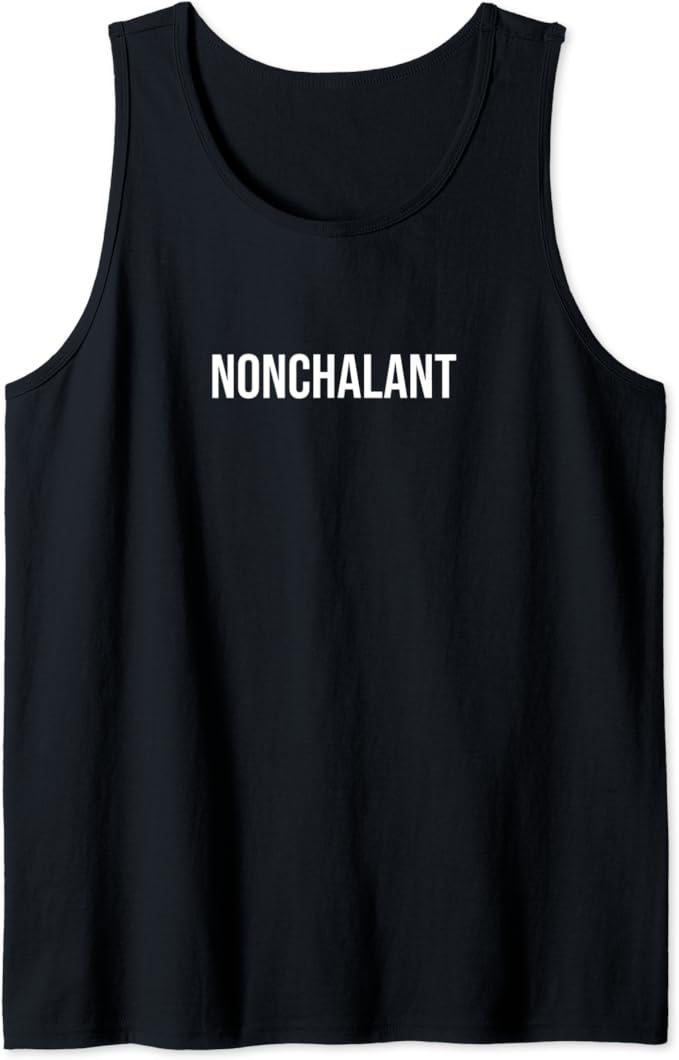 Nonchalant Tank Top : Amazon.co.uk: Clothing