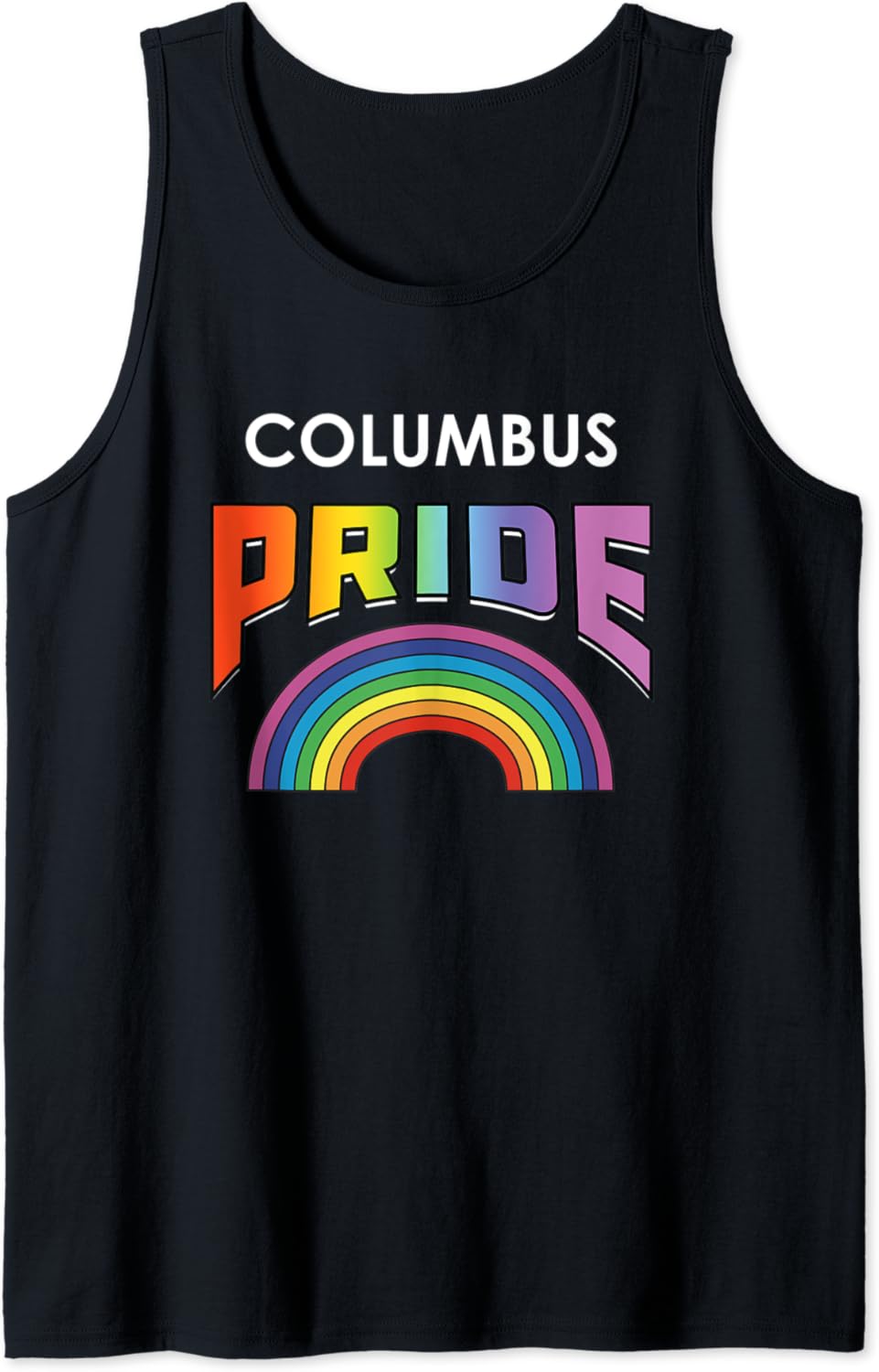 Columbus LGBT Pride 2020 Rainbow Tank Top Columbus LGBT Pride 2020 Rainbow Tank Top