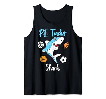 Amazon.com: P.E. Camiseta de tirantes para profesores de ...