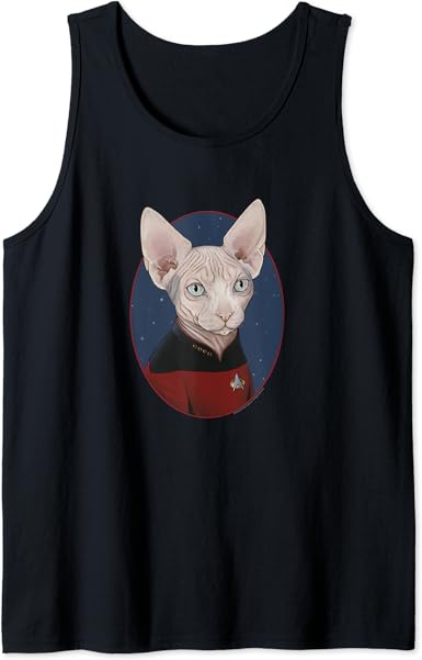 Star Trek Next Generation Sphinx Cat Picard Débardeur ...