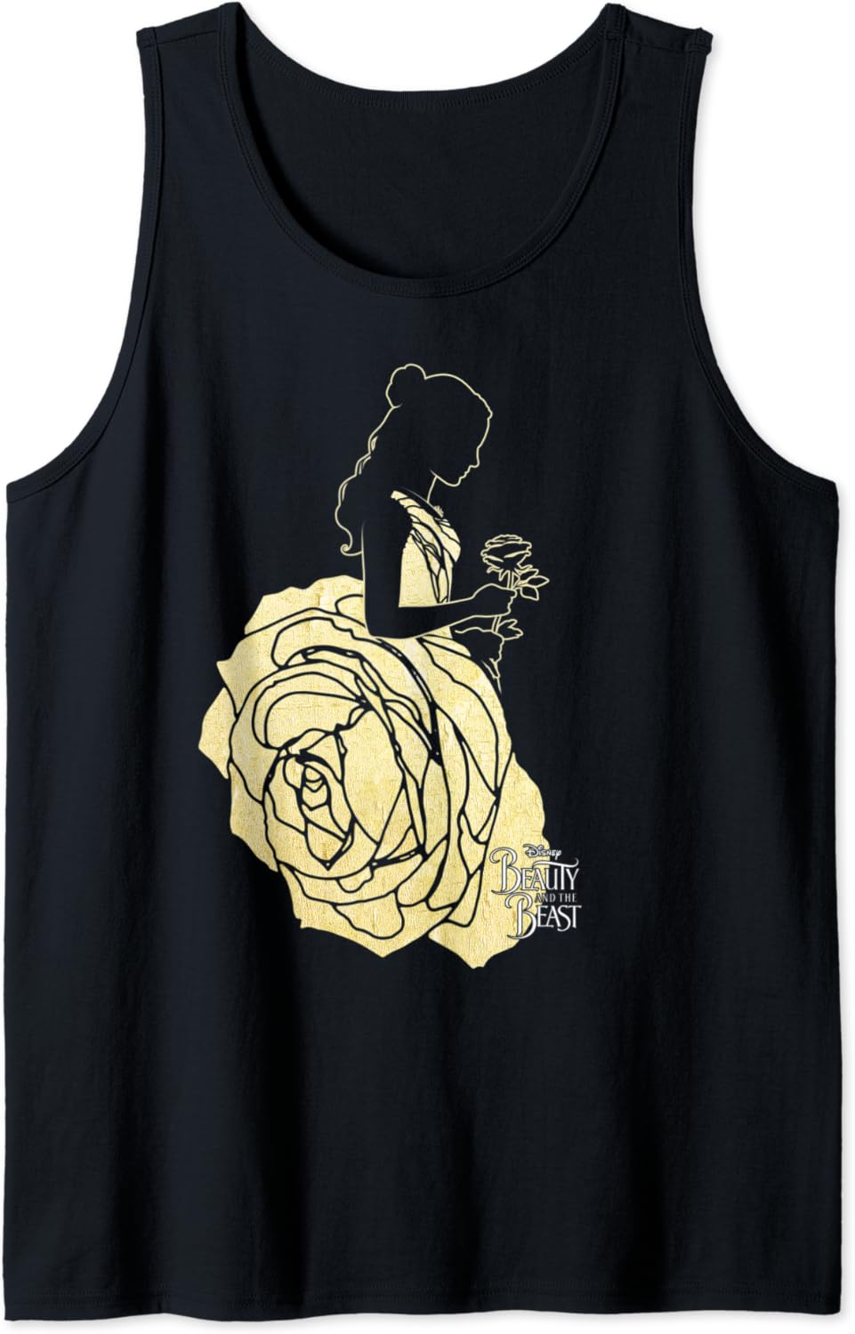 Amazon Com Disney Beauty And The Beast Belle Gold Rose Gown Silhouette Tank Top Clothing Amazon Com Disney Beauty And The Beast Belle Gold Rose Gown Silhouette Tank Top Clothing