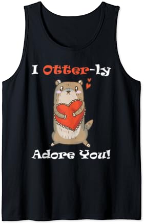 Otterly Adore Novelty Candy Love Reward Tank Top