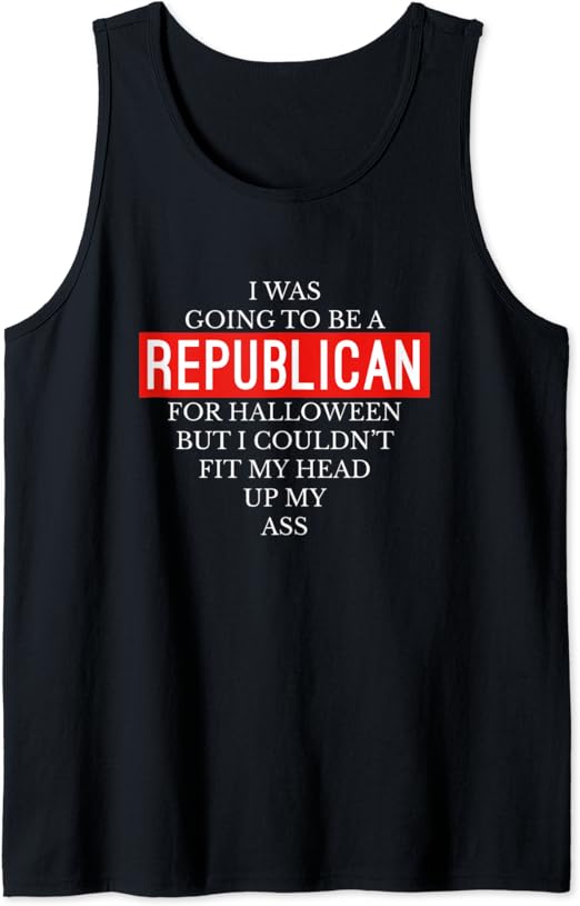 Going To Be A Republican Funny Halloween Simple Costume