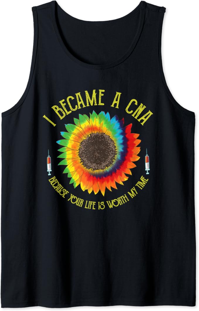 CNA Flower Design Became a CNA Tank Top