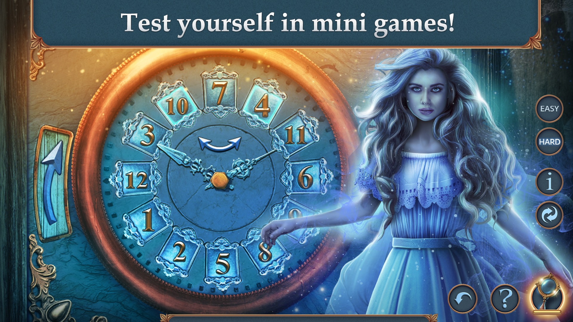 Hidden Objects Mystical Riddles Behind Doll’s Eyes Collector's