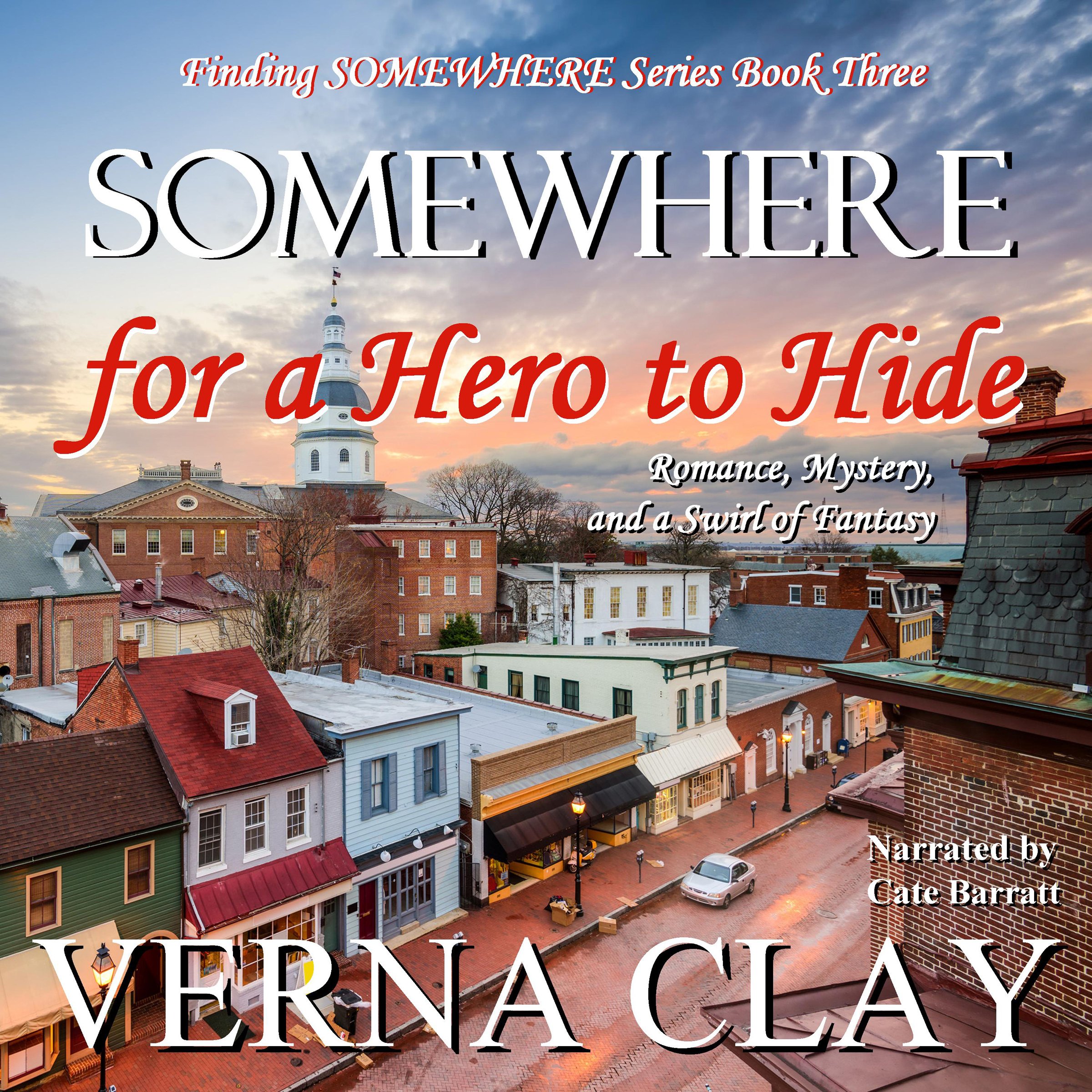 Cover art for SOMEWHERE for a Hero to Hide