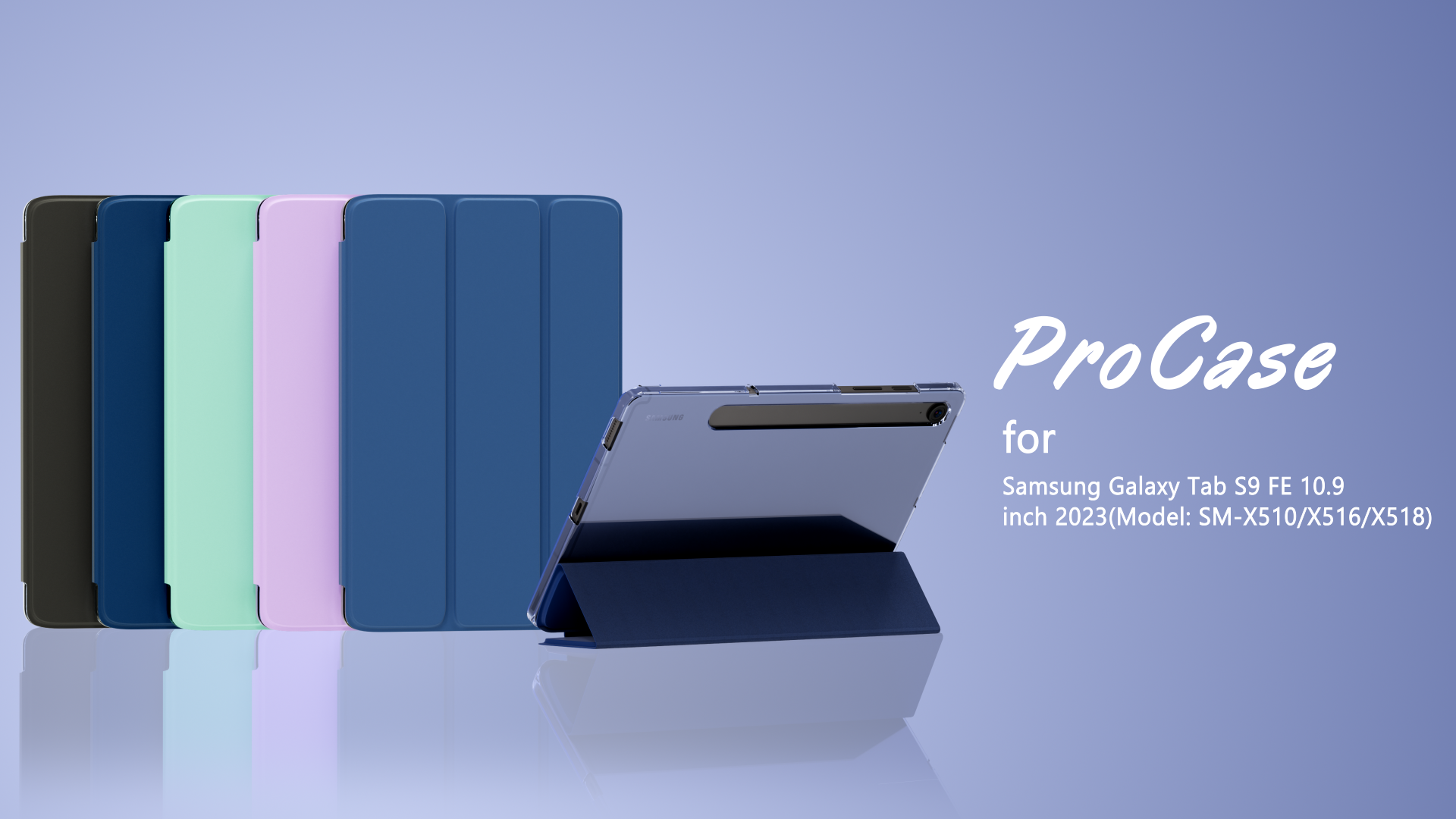 Amazon.com: ProCase Smart Case for Galaxy Tab S10 FE 2025/ S9 FE