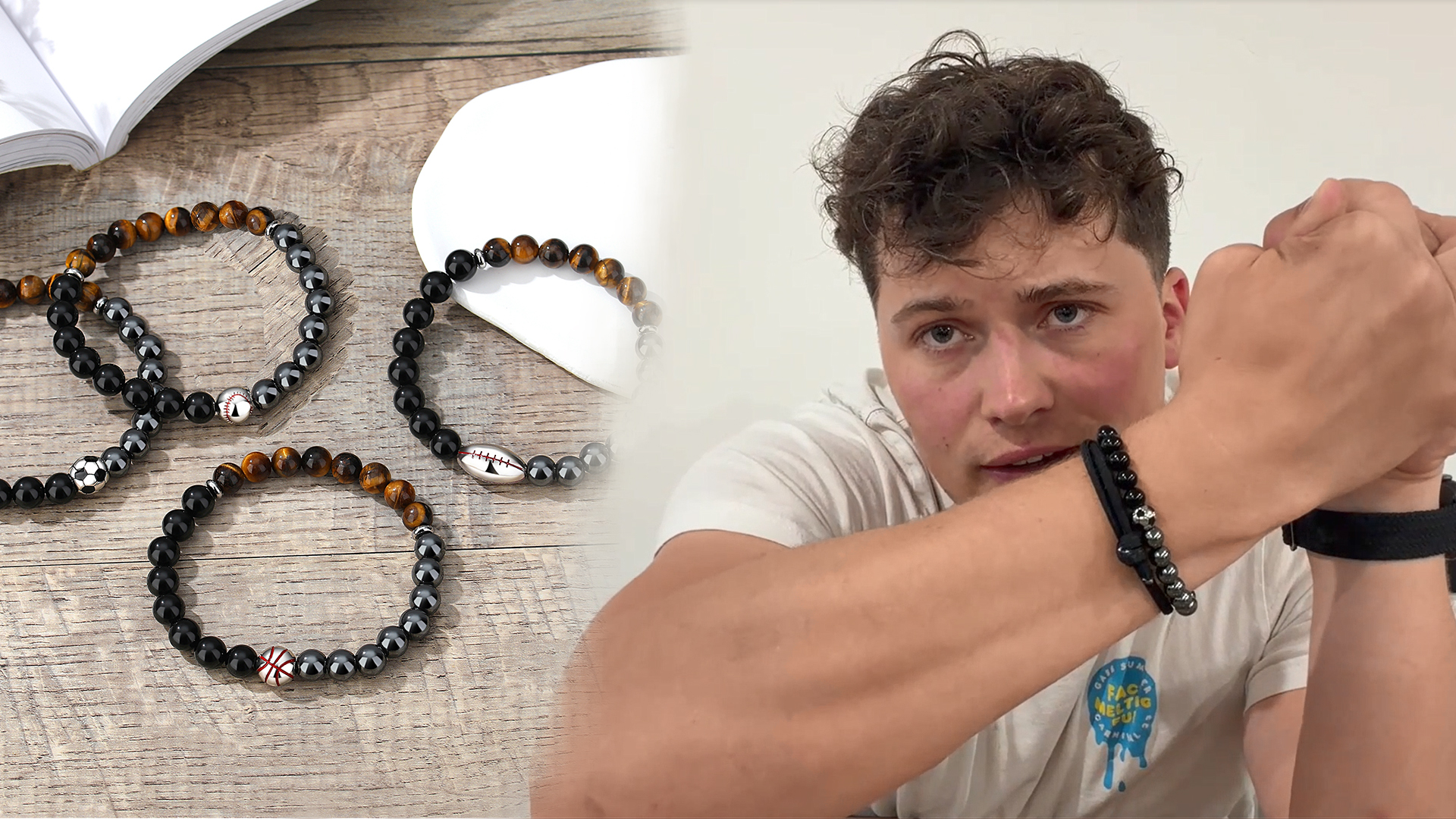 Pulsera deportiva para hombre talla 7.0/8.0 pulgadas miniatura 7