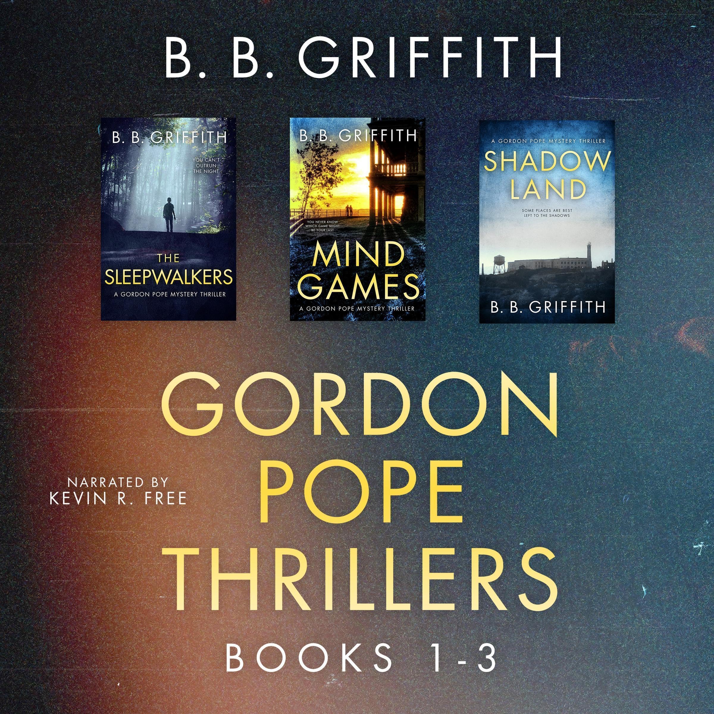 Cover art for Gordon Pope Thrillers