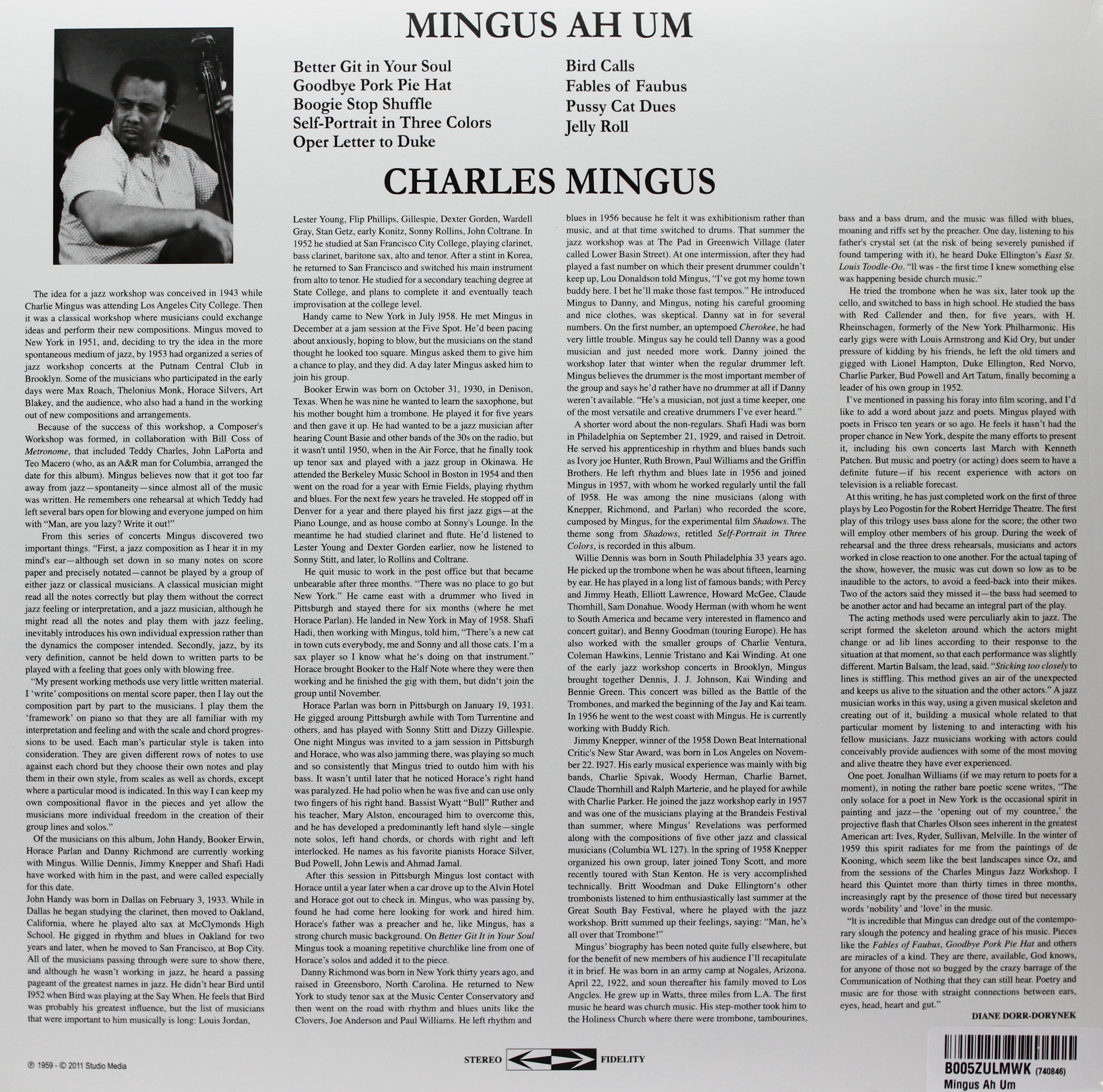 Mingus Ah Um