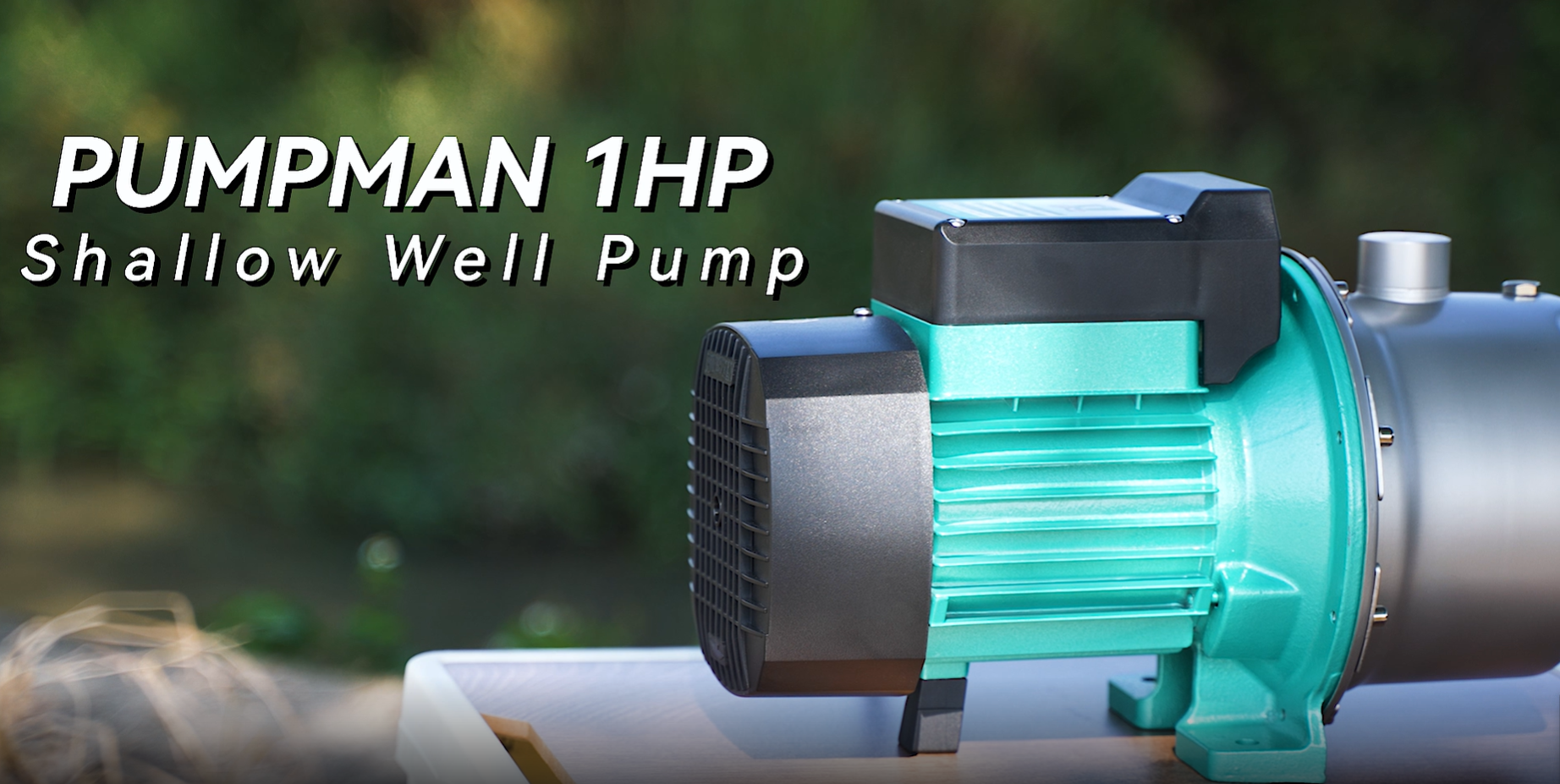 Watch PUMPMAN 1HP Shallow Well Pump, 1100GPH Water Pump on Amazon Live