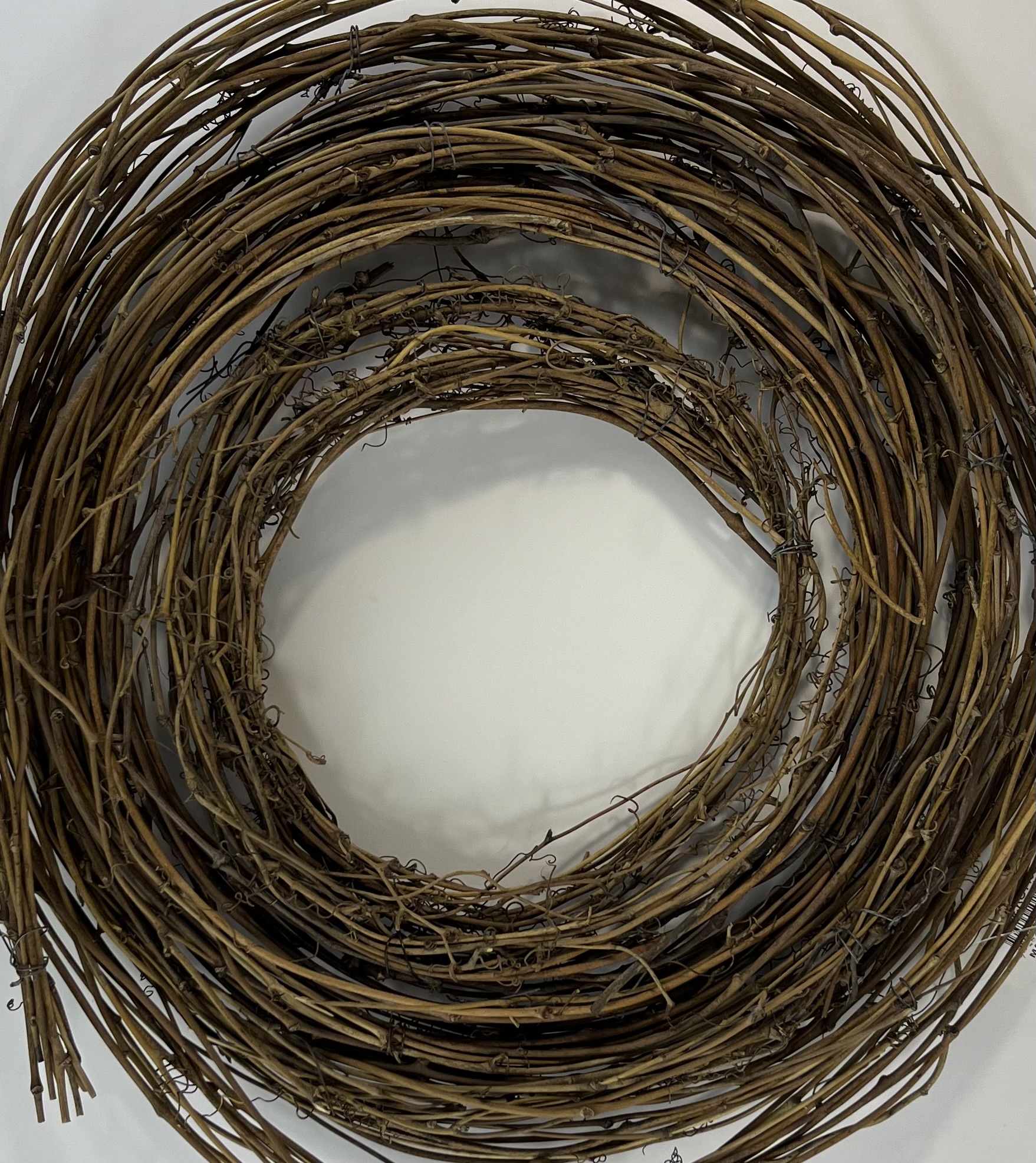 25 Foot Roll of Natural Dried Grapevine Garland miniatura 2