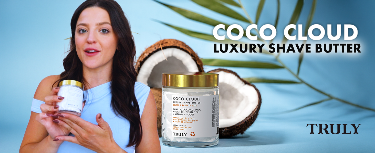 Truly Luxury Shave Butter | Ultra-Hydrating, Shave Formula For Silky Smooth Soft Skin