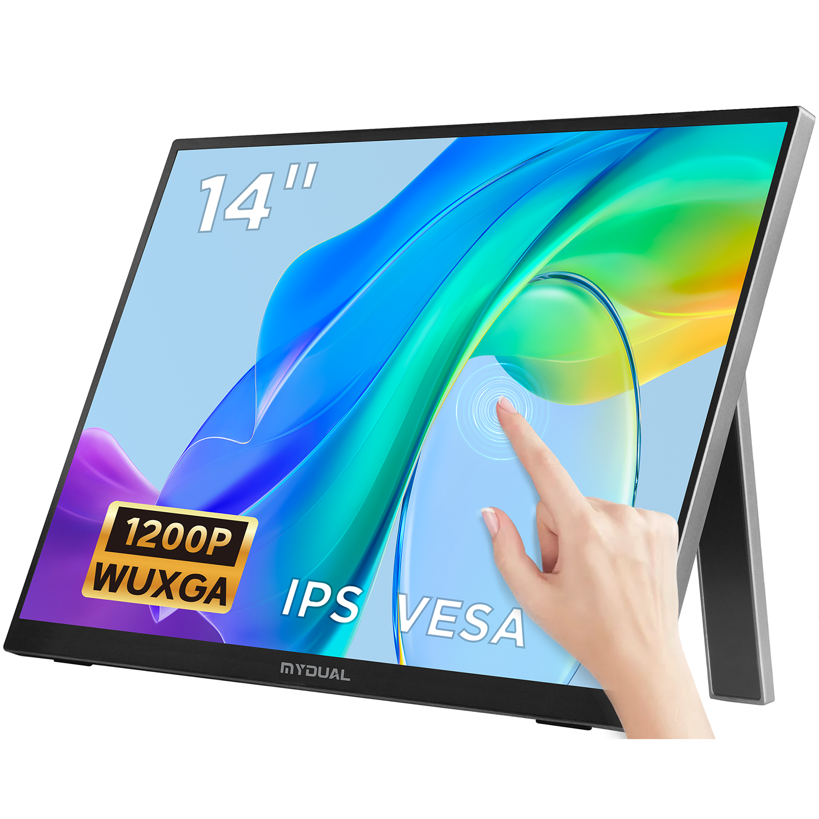 Amazon.co.jp: MyDual モバイルモニター タッチパネル 14インチ vesa