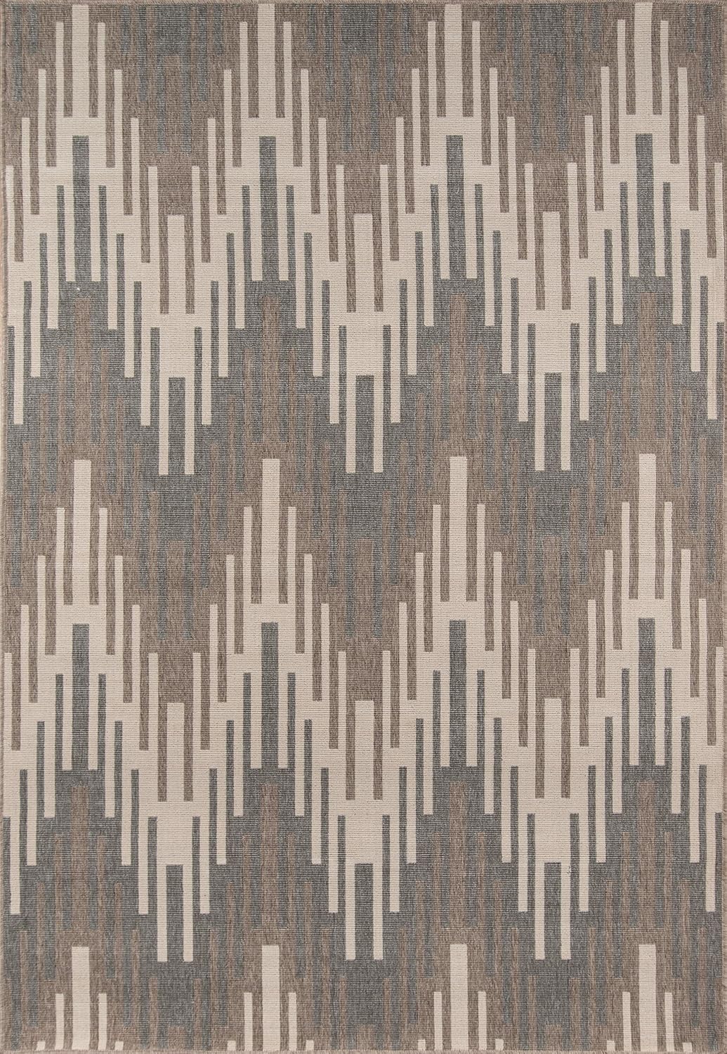 Momeni Rugs , Baja Collection Contemporary Indoor & Outdoor Area Rug, Easy to Clean, UV protected & Fade Resistant, 8'6" x 13', Blue