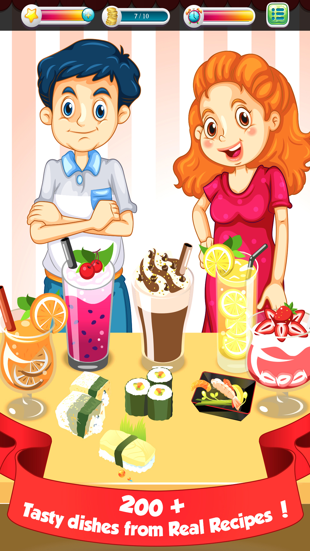 Cooking Tasty Sushi Maker Japanese Cooking Games App on Amazon Appstore
