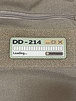 Vista 3 de DD 214 - Barra de progreso - Parche de PVC con respaldo de gancho (desierto árido)