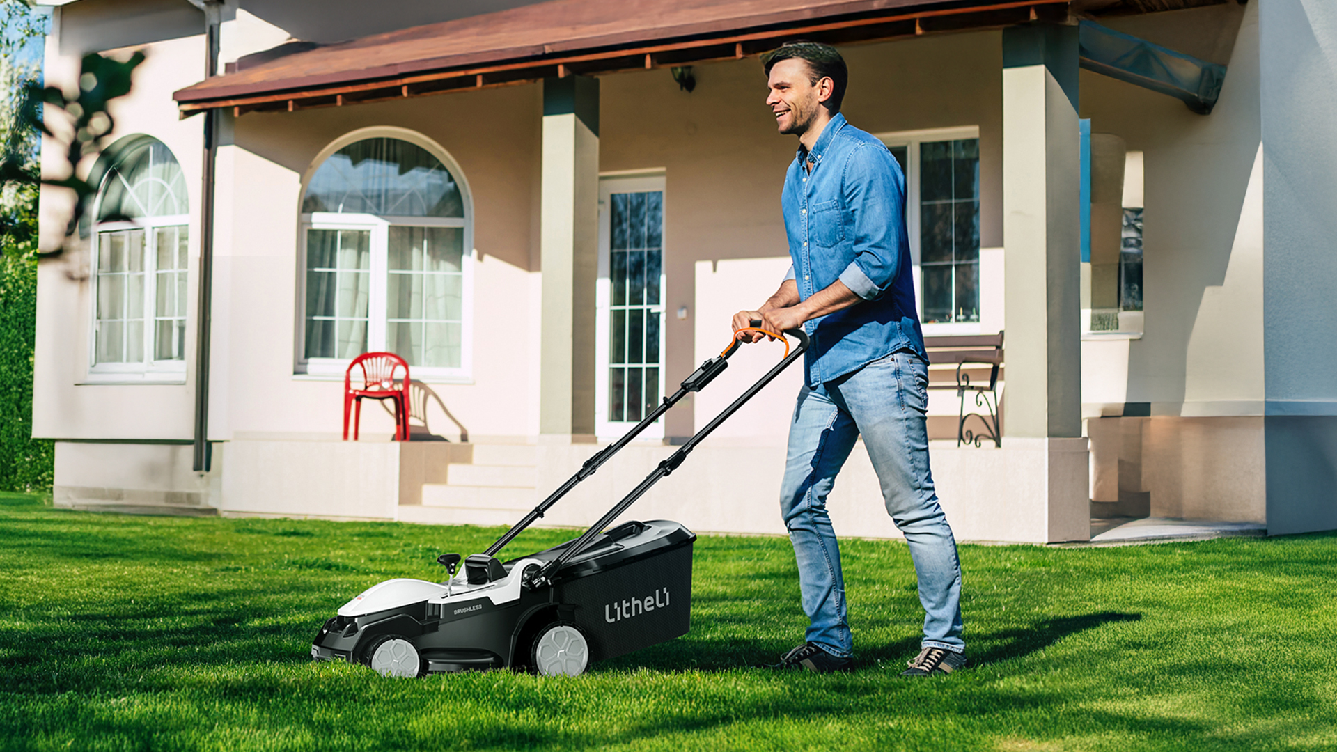 Lawn Mower Litheli 40V (2 X 20V) 16