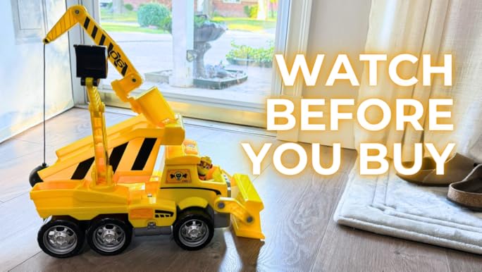 PAW PATROL Ultimate Rescue クレーン付きトラック Amazon.com: Paw Patrol, Ultimate Rescue Construction Truck