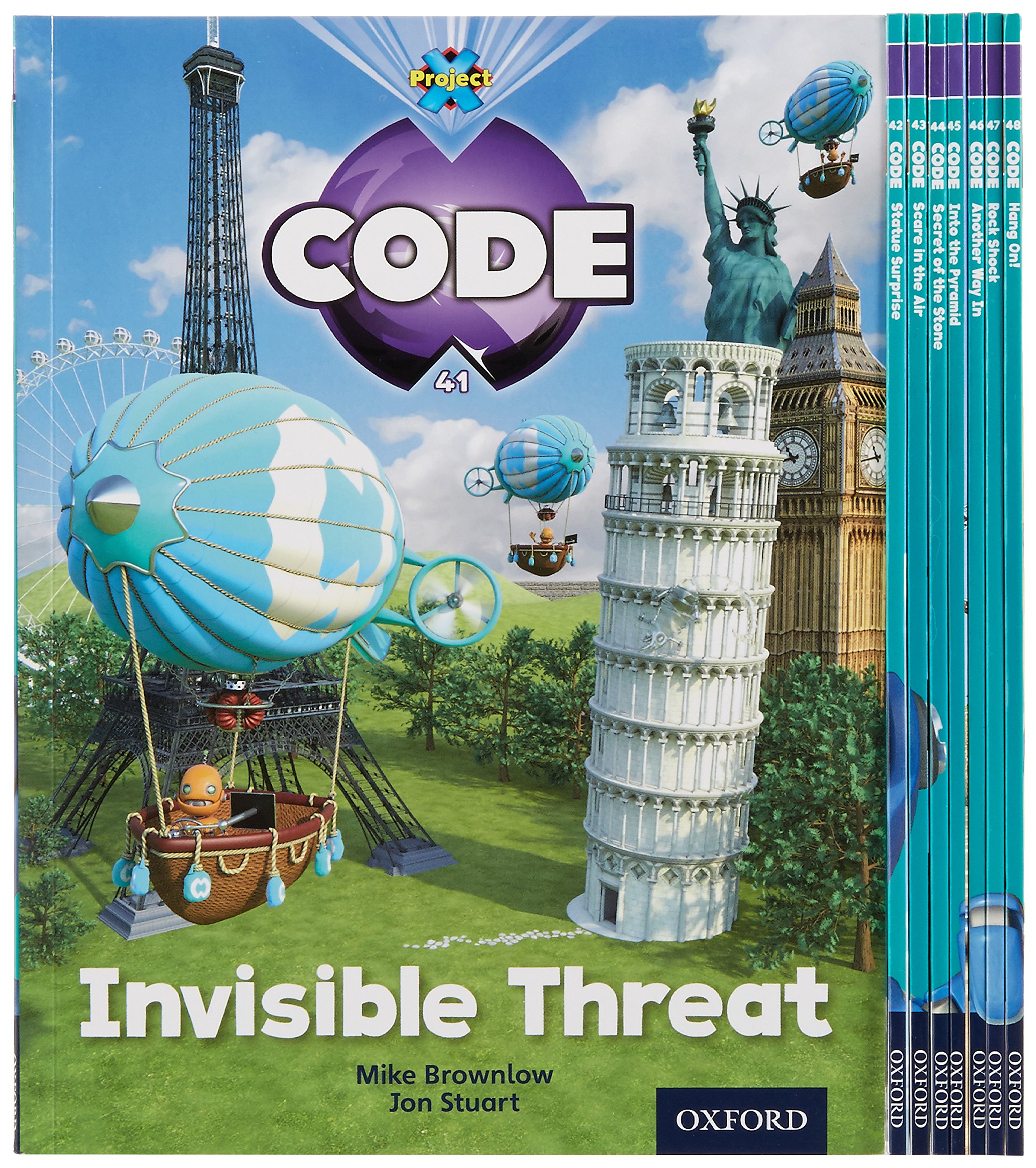 OXFORD UNIVERSITY PRESS Project X Code: Wonders of the World & Pyramid Peril Pack of 8