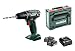 Produktbild metabo Akku-Bohrschrauber BS 18 - 18 V, 48 Nm Drehmoment - LED-Licht, Gürtelhaken, kompakt & kraftvoll, Profi Akkuschrauber für Holz & Metall - Inkl. 2 x 2.0 Ah LiPOWER Akkus, Ladegerät und metaBOX