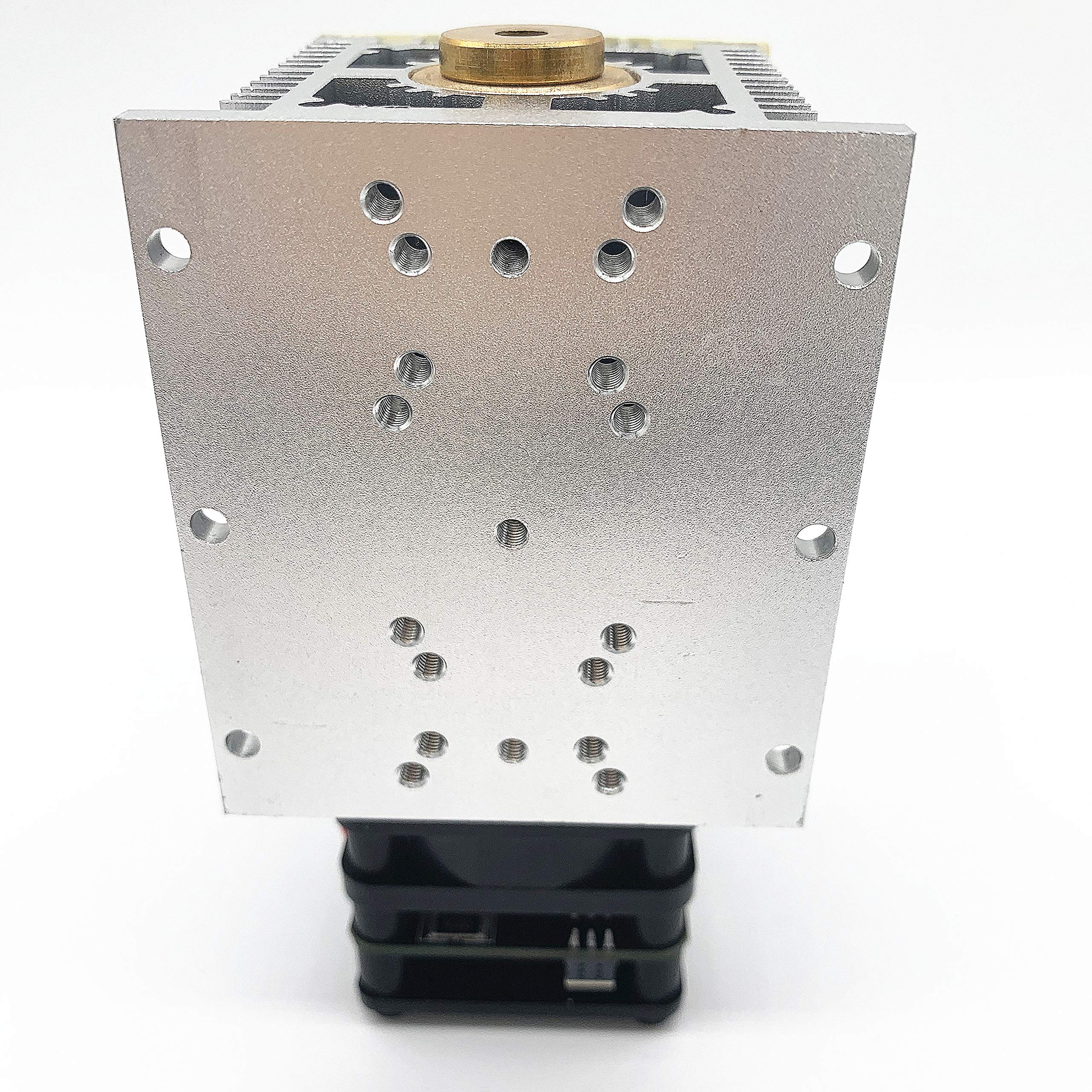 (40) Cabezal láser, módulo láser azul, grabado ultrarrápido de acero inoxidable y metal oxidado, alta transmitancia, con PWM TTL