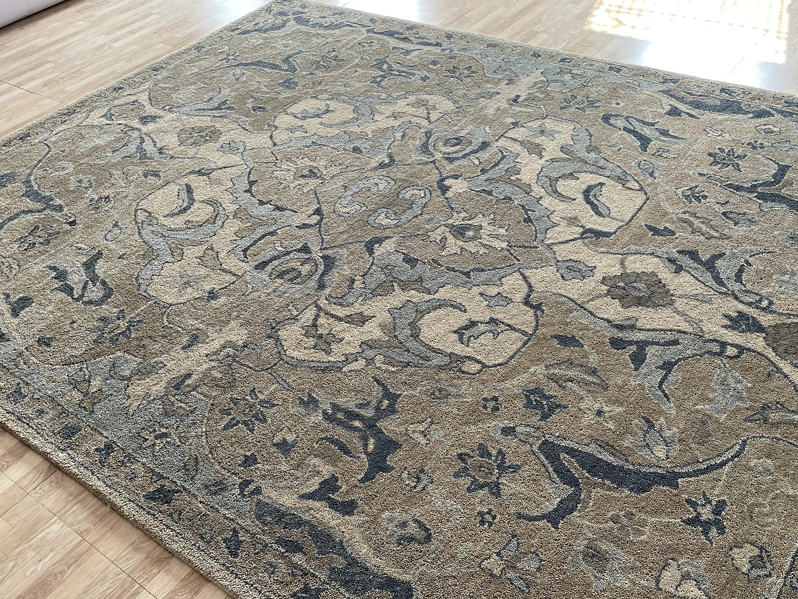 Natural Weave Authentic PB Handmade Nolan Persian Style Wool Area Rug