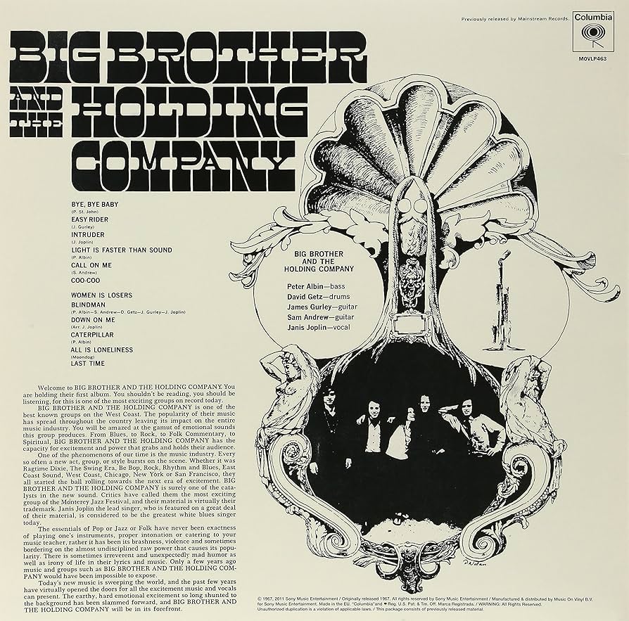 Big Brother & the Holding Company (180 Gr.) [VINYL] by Janis