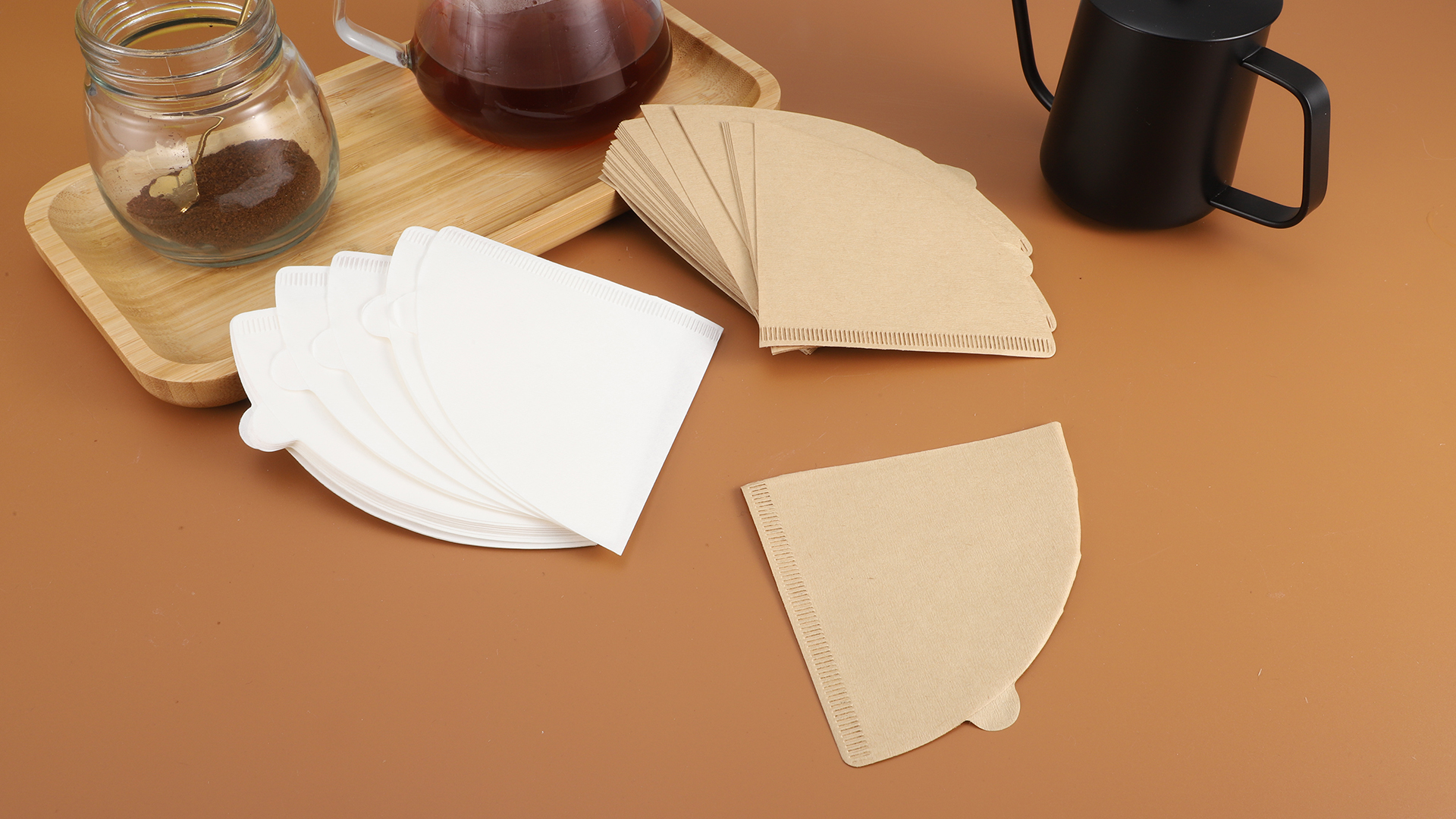 200 Pcs V-60 Coffee Filters – Size #2 Pour Over Paper Filters For Drip Brewing