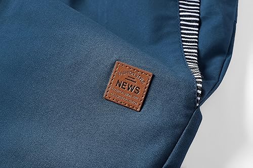 Miniatura 3 de Tansozer Pantalones cortos para hombre, estilo casual, ajuste clásico, con cordón y cintura elástica y bolsillos