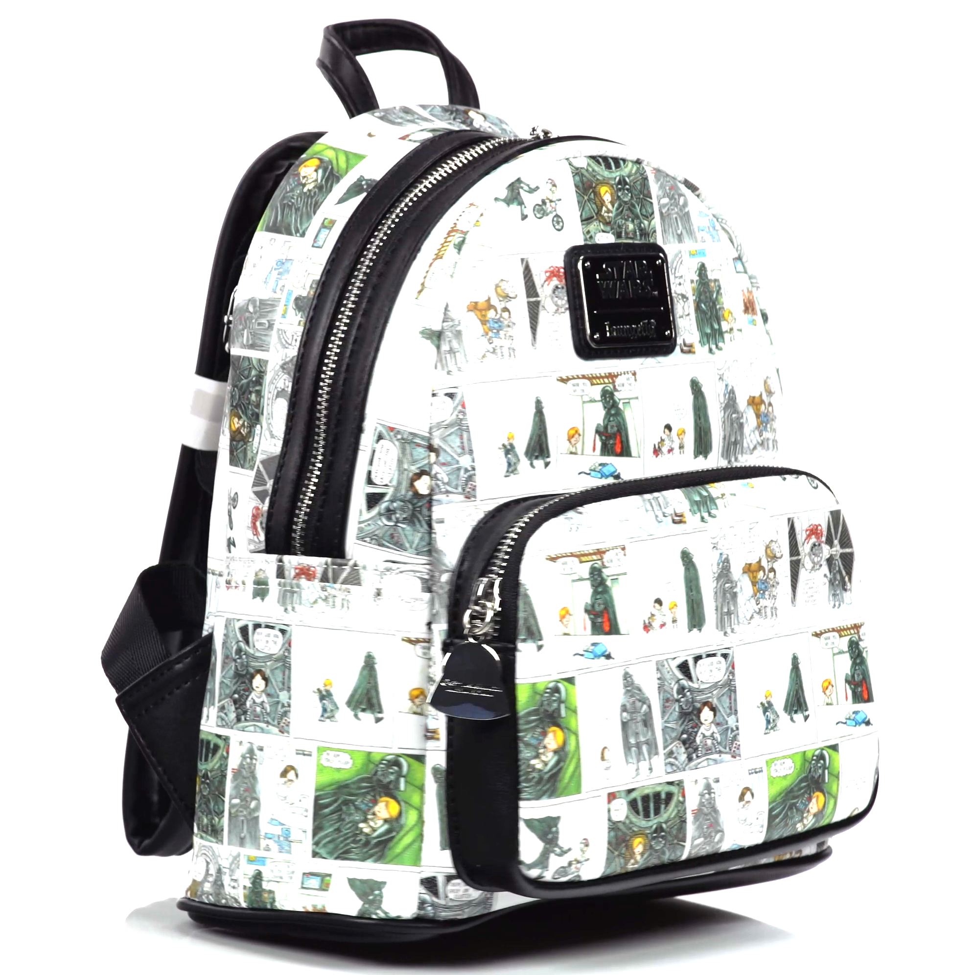 Loungefly Star Wars Darth Vader I Am Your Father Mini Backpack Loungefly NWT Star Wars Darth Vader Light-Up Cosplay Mini-Backpack main image 3