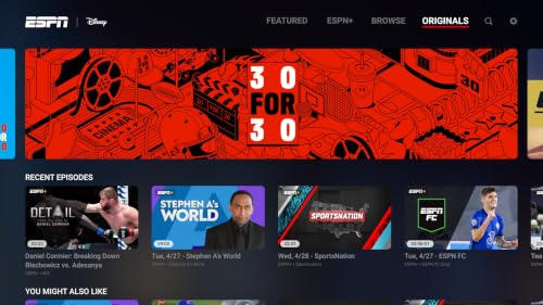 ESPN for Fire TV:Amazon.com:Appstore for Android