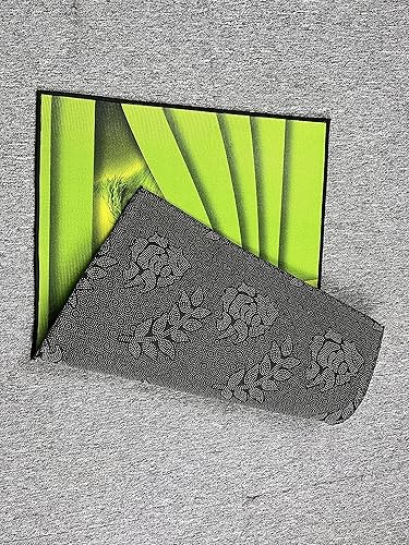 Miniatura 2 de Tapete de ilusión tapete visual antideslizante de Navidad para fiestas en casa de Navidad en interiores y exteriores verde 5080