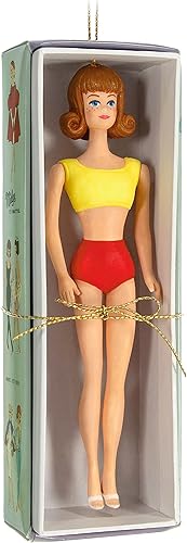 Hallmark Keepsake Adorno de Navidad 2023, la mejor amiga de Barbie Barbie, adorno de Midge, regalos para ella