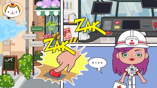 Miga Town:o posto de bombeiros