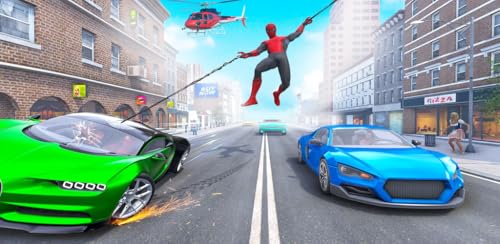 Spider Hero Man Games - Incrível Spider Rope Hero Game | Vice-cidade gangster | Jogos do Homem-Aranh