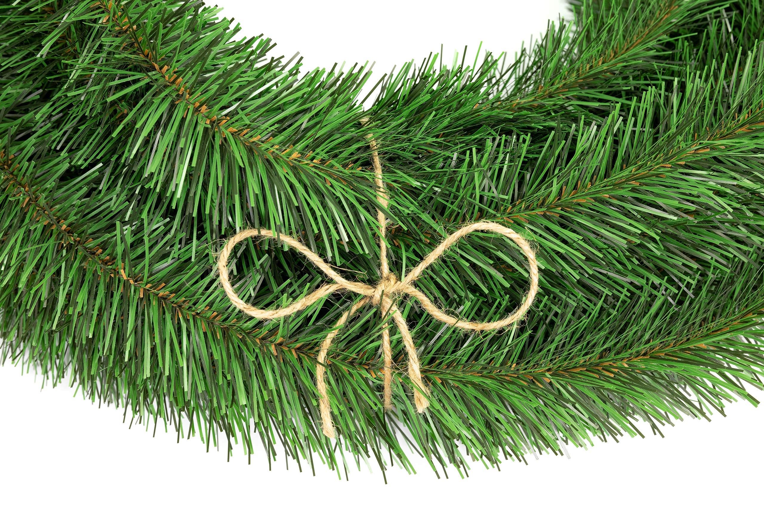 Weihnachtsgirlande Tannengirlande Weihnachtsdekoration Grün Weihnachtsdeko Indoor Outdoor Dekogirlande 90 meter - weihnachtsdeko innen aussen, amerikanisch, girlande weihnachten - FKL DESIGN Home Deco