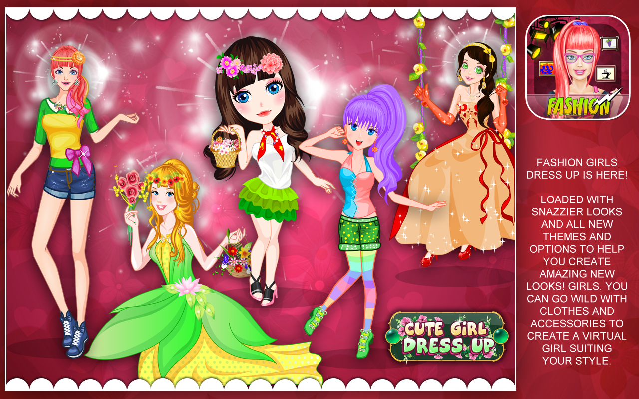 Cute Girls Dressup:Amazon.com:Appstore for Android