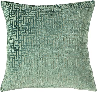 Paoletti Delphi Housse de Coussin Menthe 45 x 45 cm