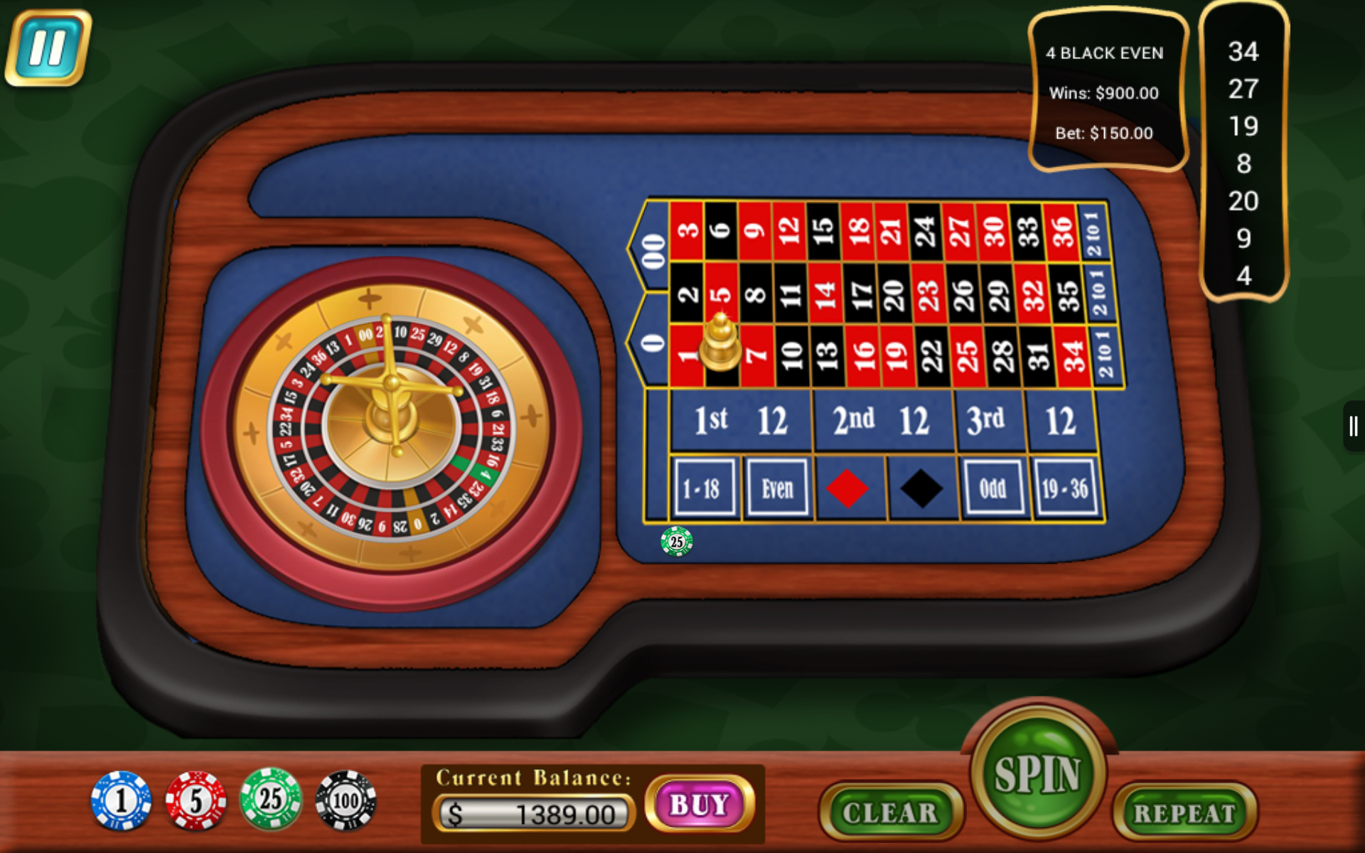 Mini Roullette Mini Roulette Table Croupier - App on Amazon Appstore