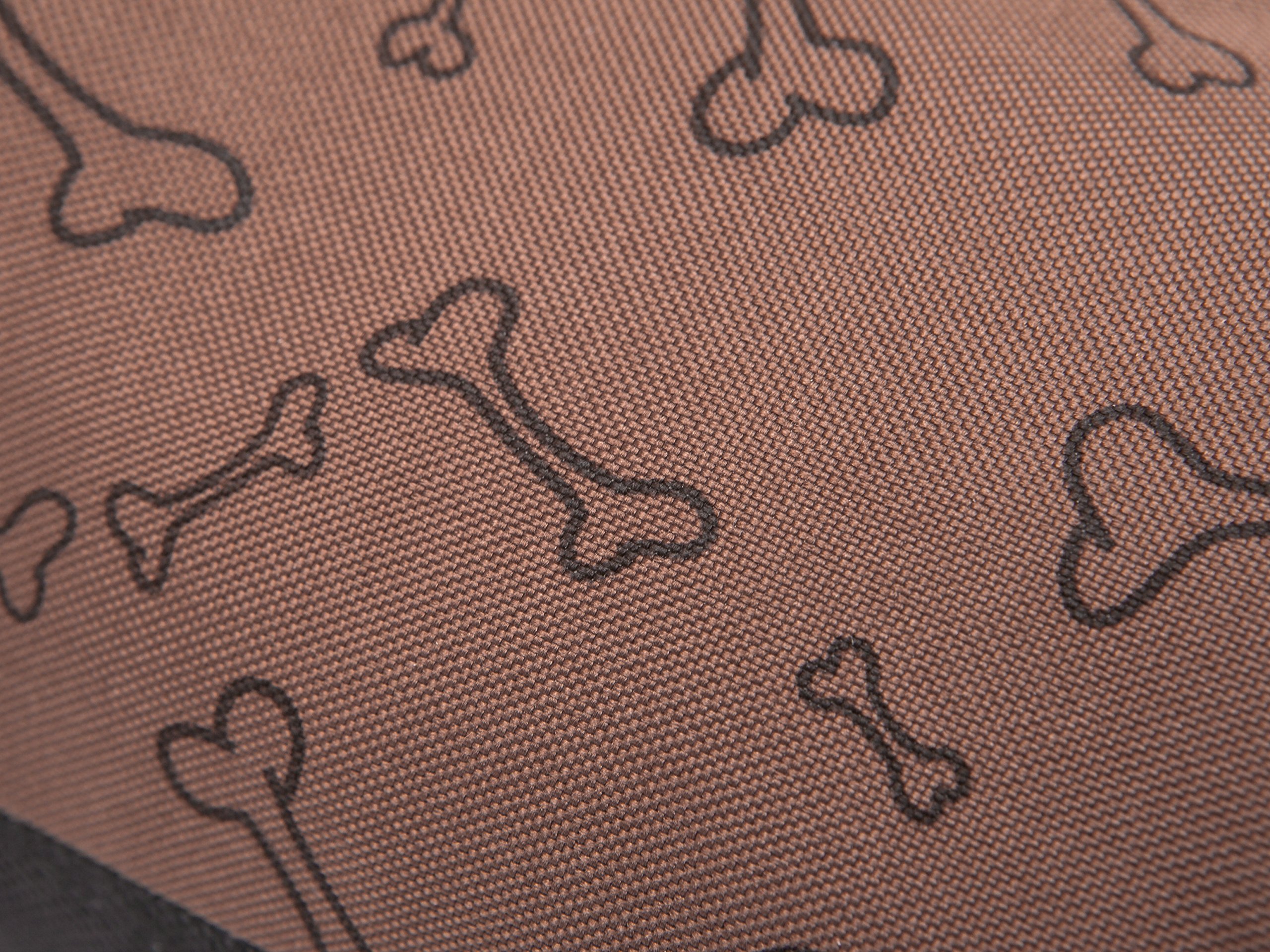 PillowPrim Colchón para perros, sofá para perros, cojín para perros, colchón para perros, cama para mascotas, cama suave, cojín R2-100 x 70 cm, color marrón claro en los huesos