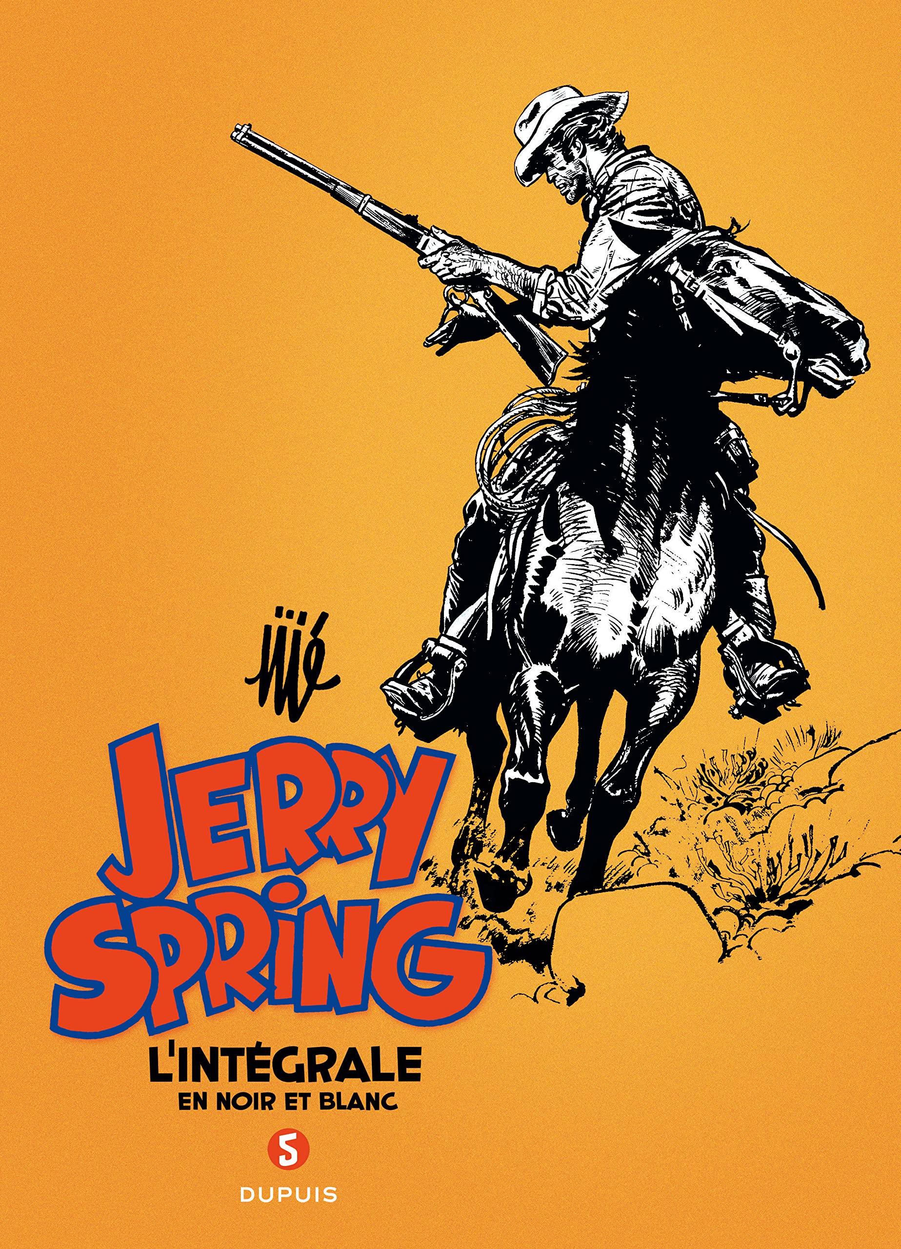 Jerry Spring : l'intégrale en noir et blanc, tome 5