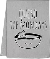 Vista 9 de Moonlight Makers Divertidas toallas de cocina con temática de queso, paños de cocina decorativos hechos a mano de algodón, paño de té absorbente